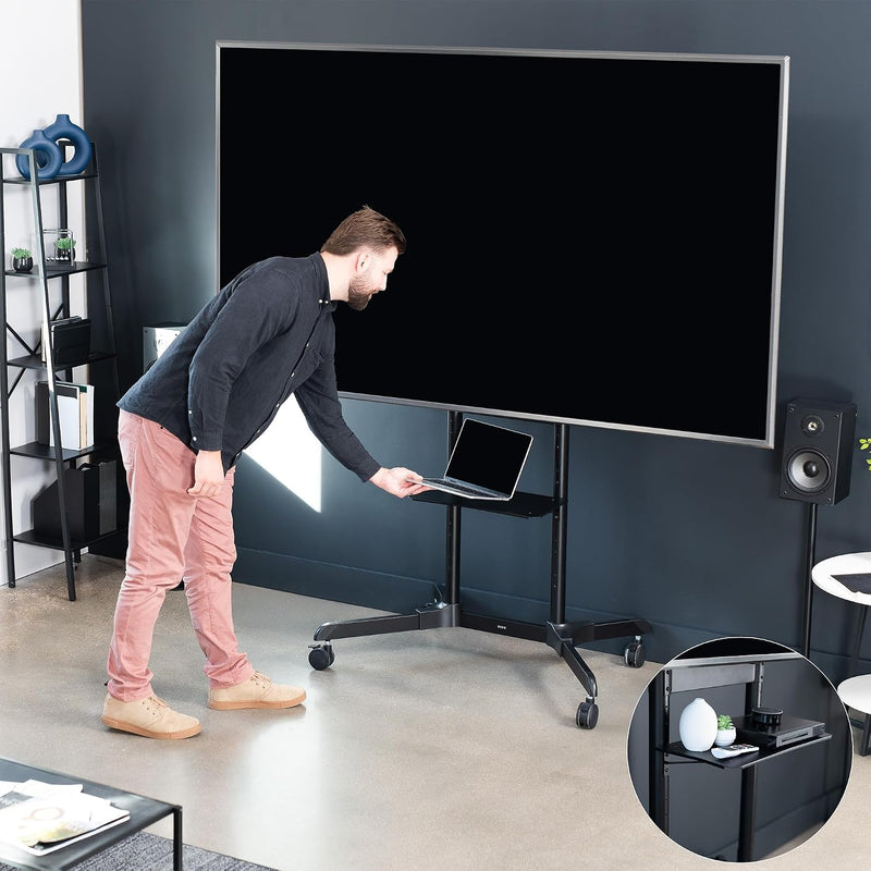 Mobile TV Cart for 55 to 100 Inch