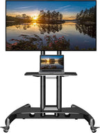Mobile TV Cart on Wheels for 32'' to