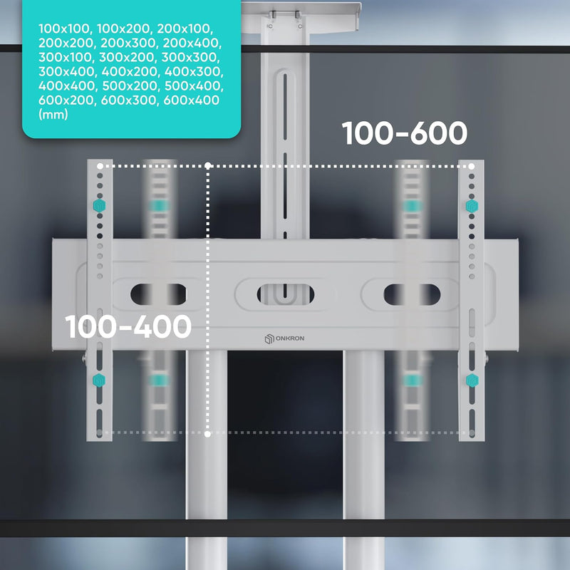 Mobile TV Stand 43- Up to 65