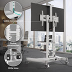 Mobile TV Stand 43- Up to 65