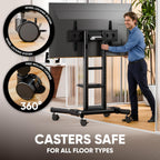 Mobile TV Stand 43- Up to 65
