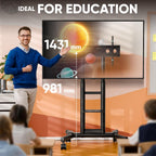 Mobile TV Stand 43- Up to 65