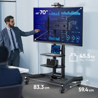 Mobile TV Stand 43- Up to 65