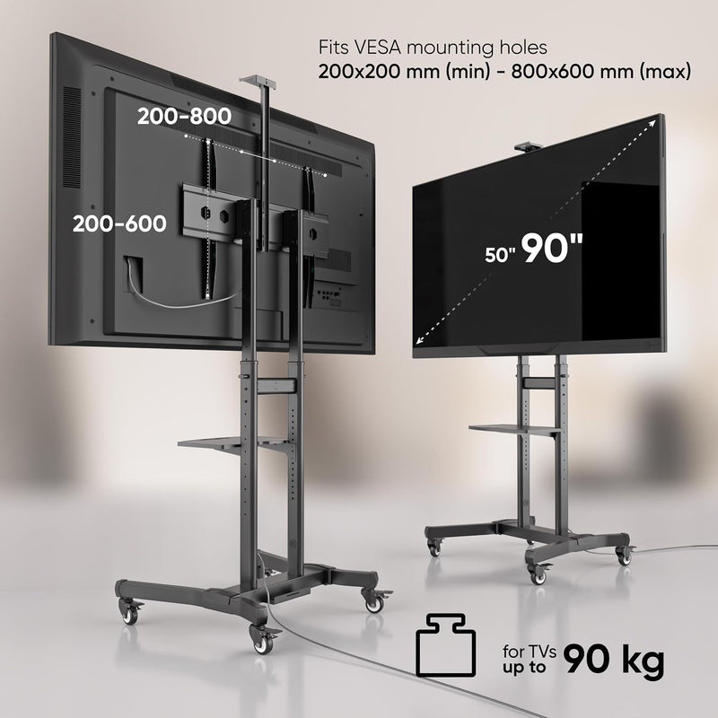 Mobile TV Stand 50-100 Inch 120KG