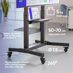 Mobile TV Stand 50-100 Inch 120KG
