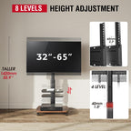 Mobile TV Stand for 32-65 Inch Tvs Up