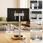 Mobile TV Stand for 32-65 Inch Tvs Up
