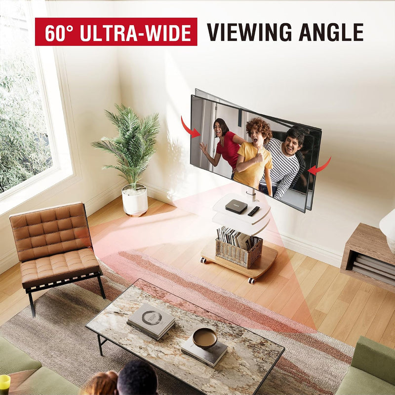 Mobile TV Stand for 32-65 Inch Tvs Up