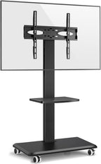 Mobile TV Stand on Wheels for 26-70 Inch