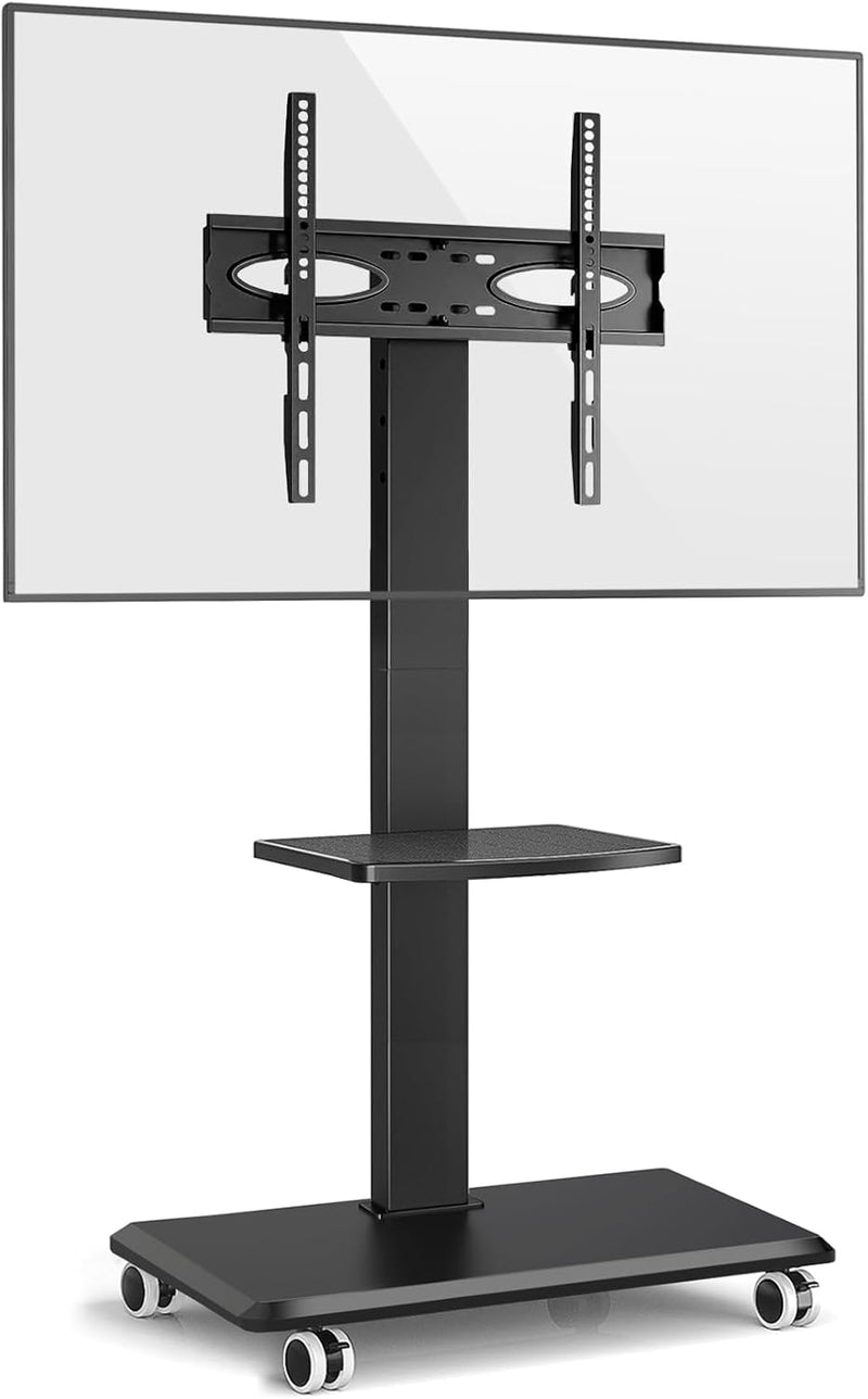 Mobile TV Stand on Wheels for 26-70 Inch