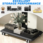Mobile TV Stand on Wheels for 26-70 Inch