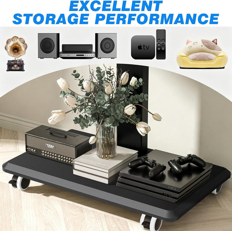 Mobile TV Stand on Wheels for 26-70 Inch