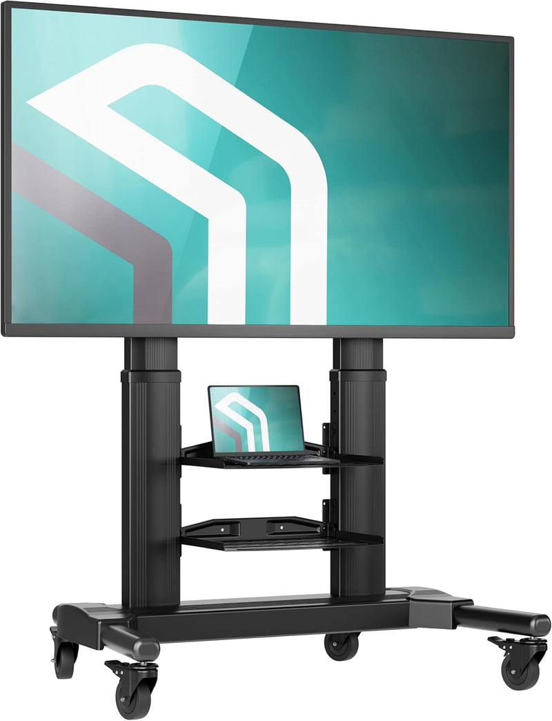 Mobile TV Stand on Wheels for 32" 65