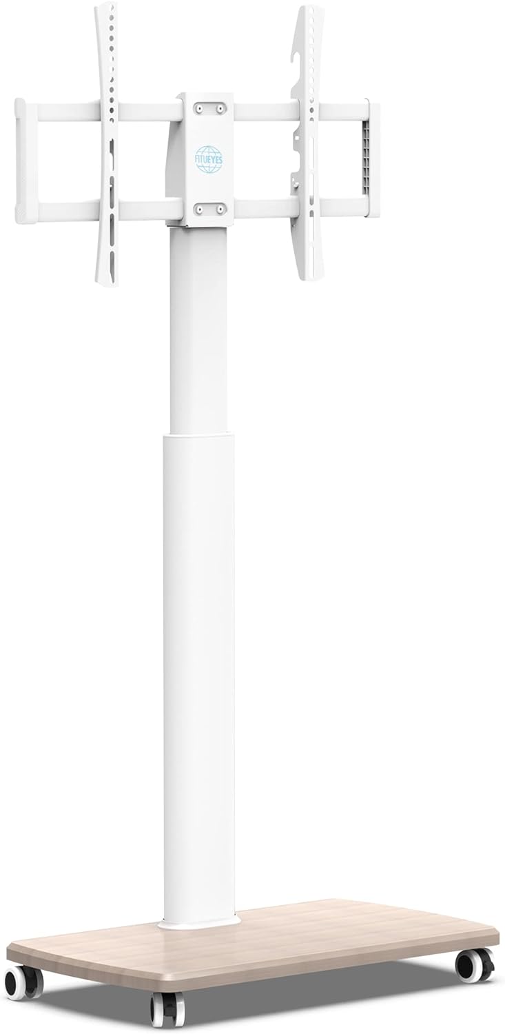 Mobile TV Stand on Wheels for 32–70 Inch