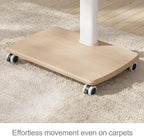 Mobile TV Stand on Wheels for 32–70 Inch