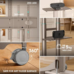 Mobile TV Stand on Wheels for 32”-75” Screen