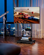 Mobile TV Stand on Wheels for 37-75 Inch