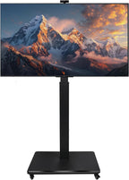 Mobile TV Stand on Wheels for 42-75 Inch