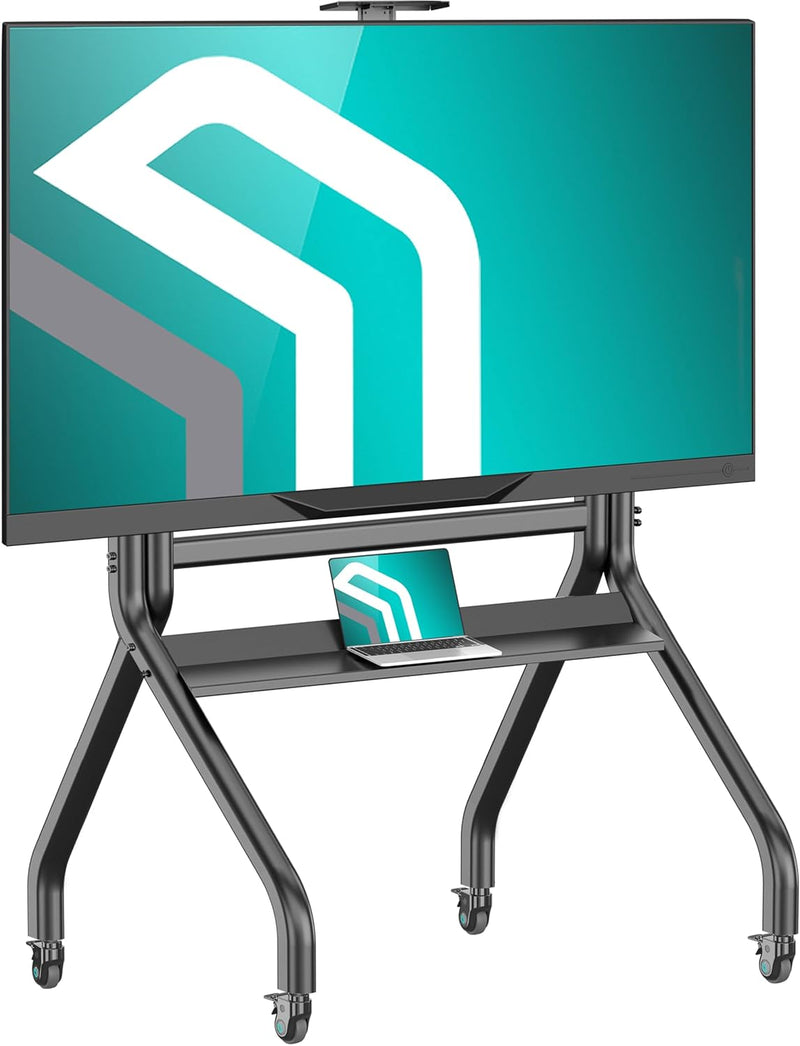 Mobile TV Stand on Wheels for 70" 110