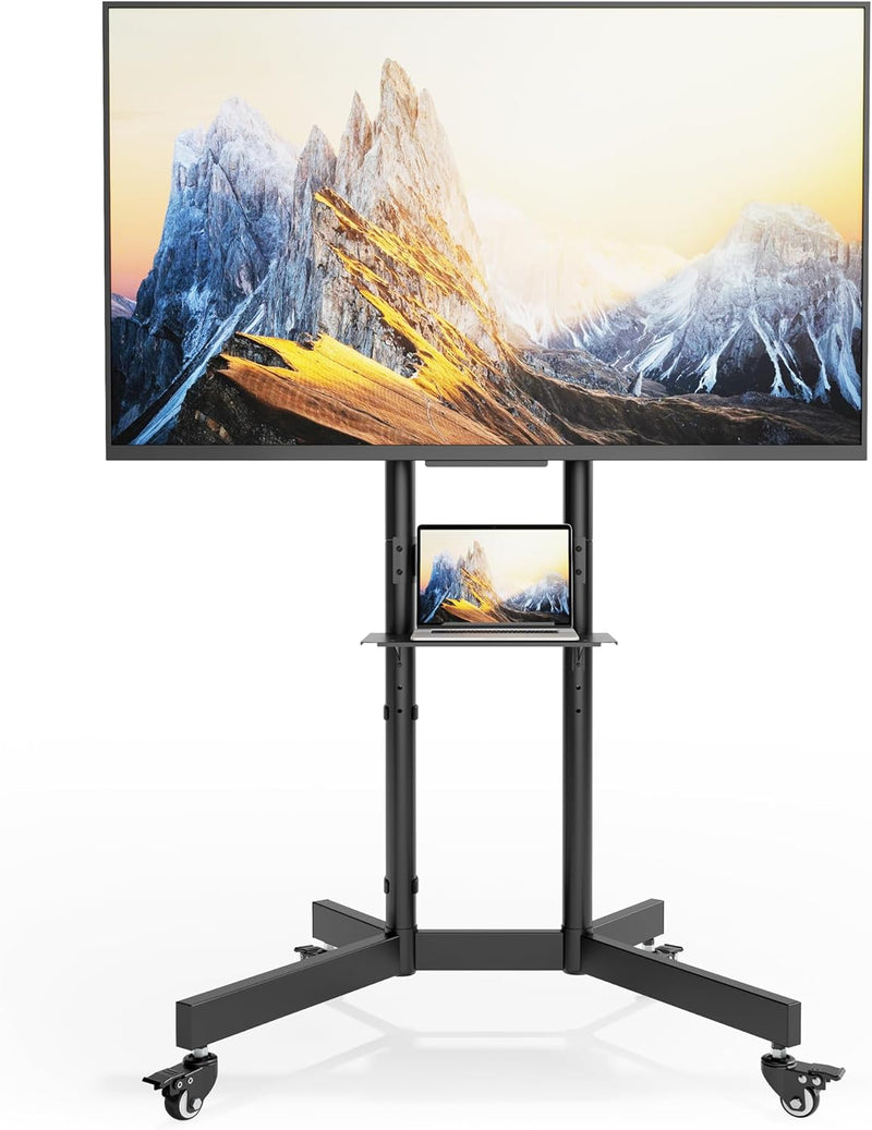 Mobile TV Stand Rollable 32-86 Inches