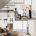 Mobile TV Stand Rollable 32-86 Inches