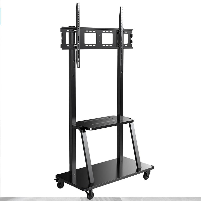 Mobile TV Stand with Casters 50-120 Inch Height