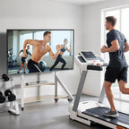 Mobile TV Stand with Wheels 65-100 Inch