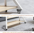 Mobile TV Stand with Wheels 65-100 Inch