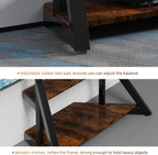 Mobile TV Stand with Wheels 65-100 Inch