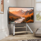 Mobile TV Stand with Wheels 65-100 Inch