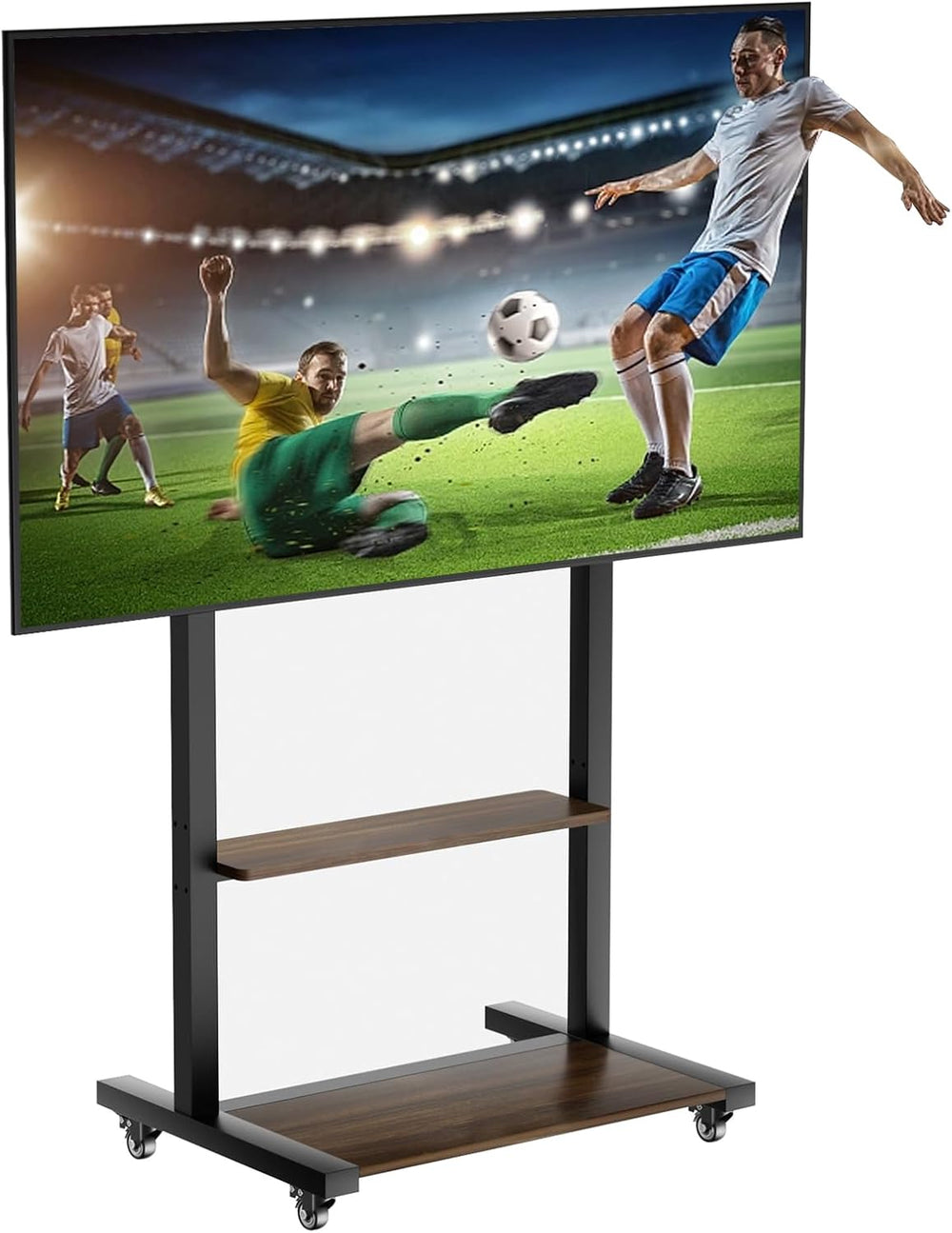 Mobile TV Stand with Wheels for 40-100 Inch