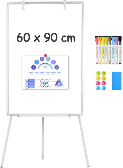 Board Easel Height Adjustable Flipchart