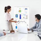 Mobile Whiteboard 60x90CM Magnetic Board with Stand Height