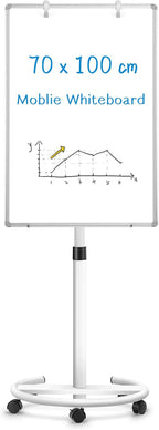 Mobile Whiteboard Magnetic Board with Stand Height