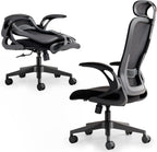 Model U Folding Office Chair for Small Spaces