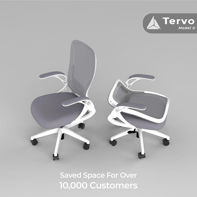 Model U Folding Office Chair for Small Spaces