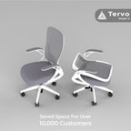 Model U Folding Office Chair for Small Spaces