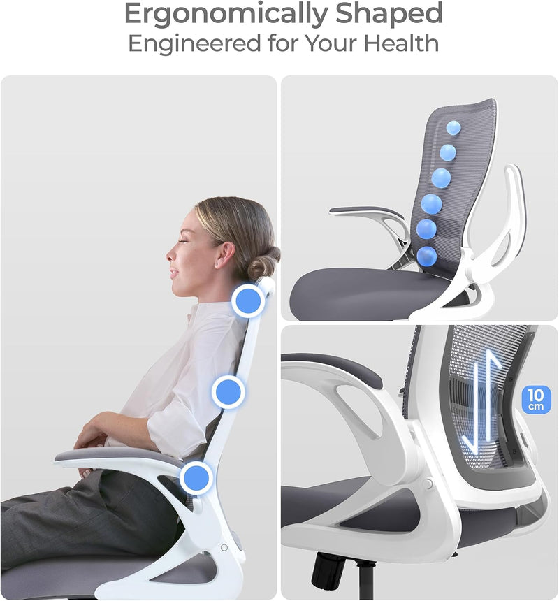 Model U Folding Office Chair for Small Spaces