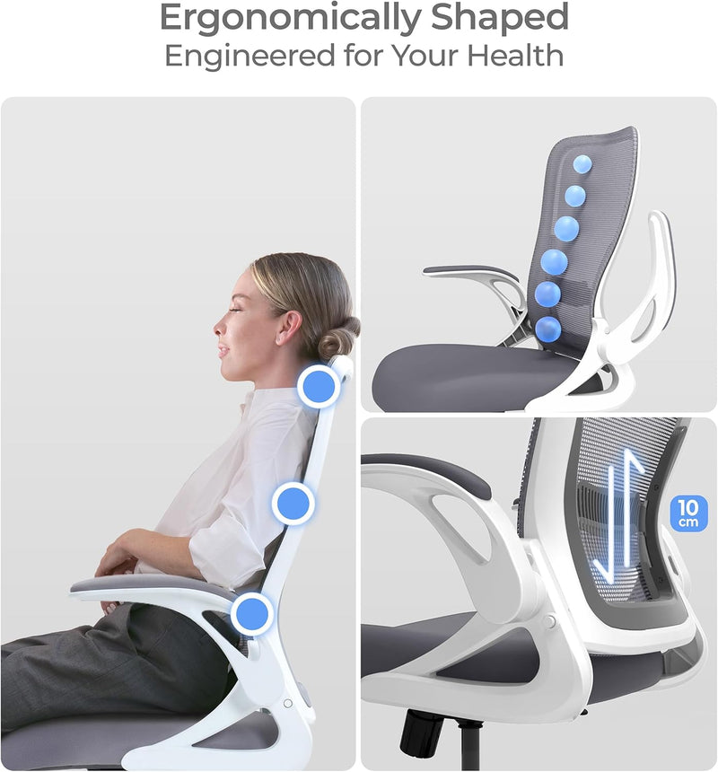 Model U Folding Office Chair for Small Spaces