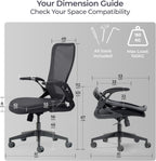 Model U Folding Office Chair for Small Spaces
