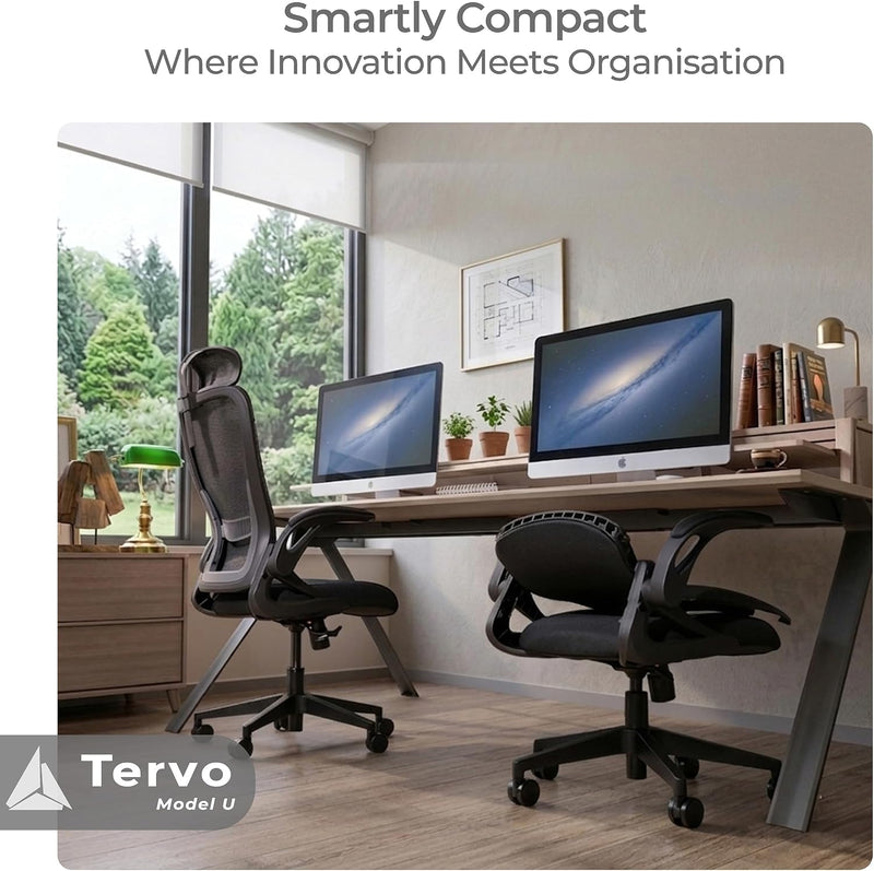 Model U Folding Office Chair for Small Spaces