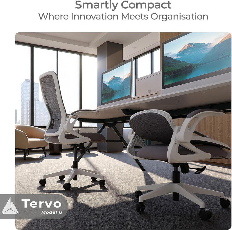 Model U Folding Office Chair for Small Spaces