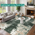 Modern Abstract Area Rug Living Room Extra Large