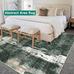 Modern Abstract Area Rug Living Room Extra Large