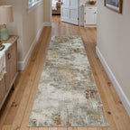 Modern Abstract Area Rug Living Room Extra Large