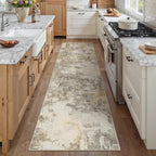 Modern Abstract Area Rug Living Room Extra Large