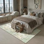 Modern Abstract Area Rug Living Room Extra Large