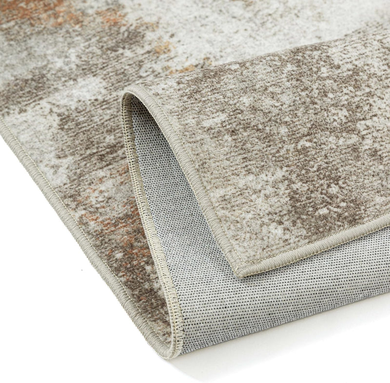 Hallway Runner Rug Washable Abstract Carpet Non