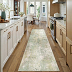 Modern Abstract Area Rug Living Room Extra Large