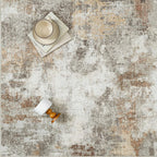 Modern Abstract Area Rug Living Room Extra Large